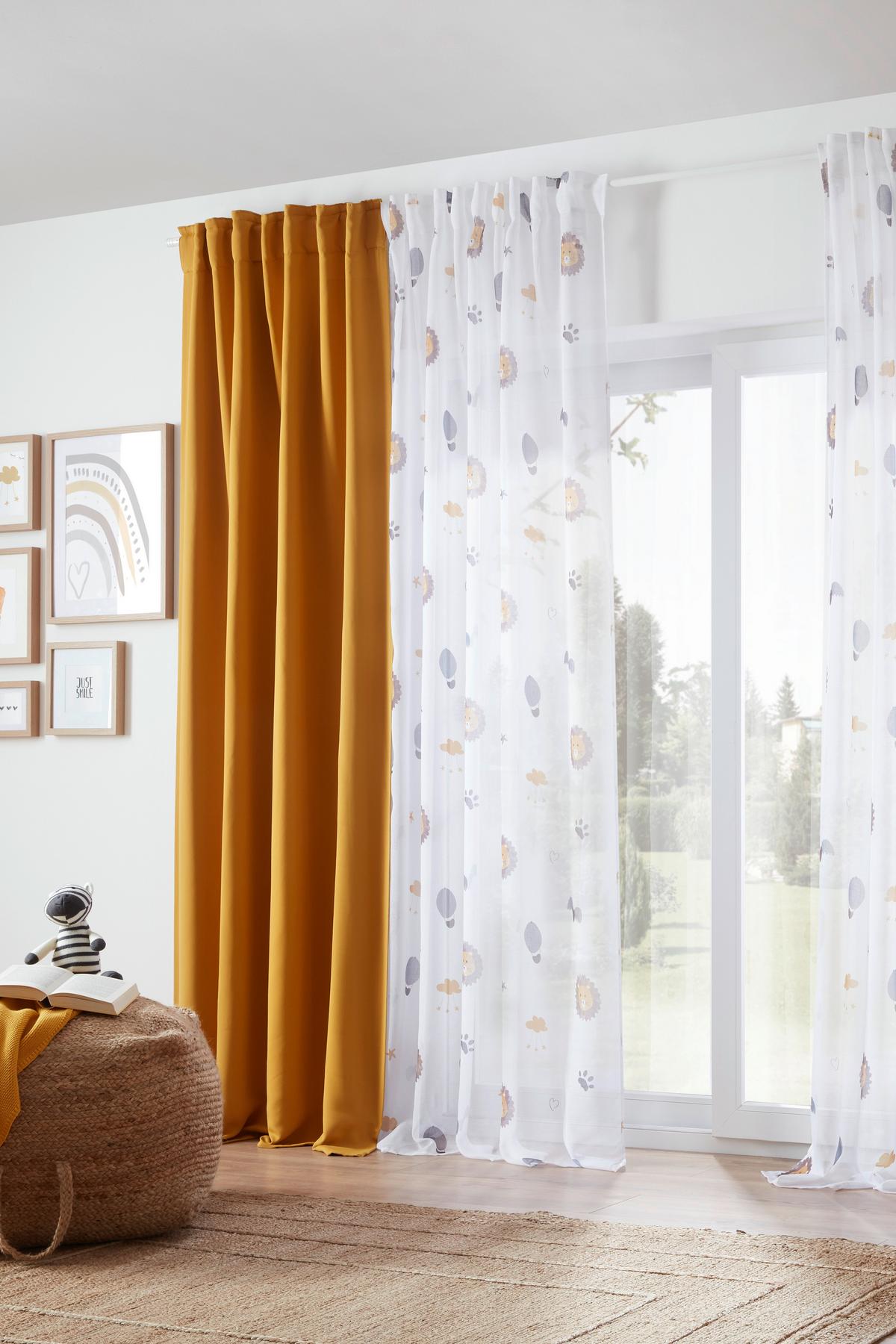 Otroška Zavesa Jimmy -Ext- - večbarvno, tekstil (140/245cm) - Modern Living