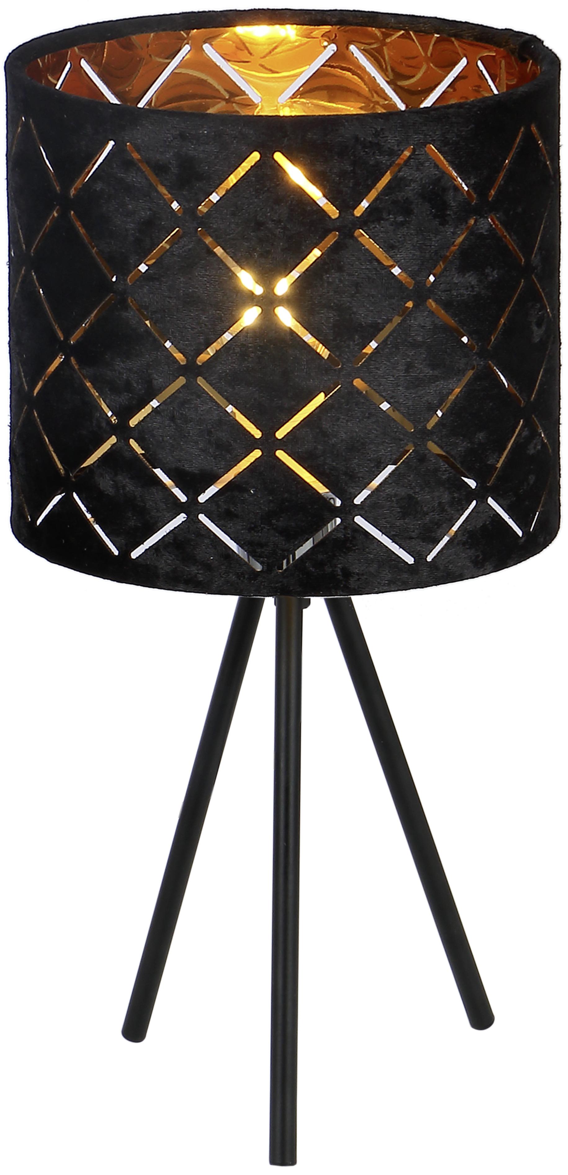 BORDSLAMPA EVELYN - svart, Lifestyle, metall (17/35cm) - Mömax