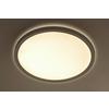 LED-TAKLAMPA TIR - svart, Modern, plast (24/24/2,8cm) - Mömax