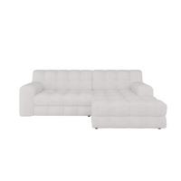 Kutna Garnitura Karl - sivo-bijela/crna, Moderno, tekstil/plastika (287/169cm) - Modern Living