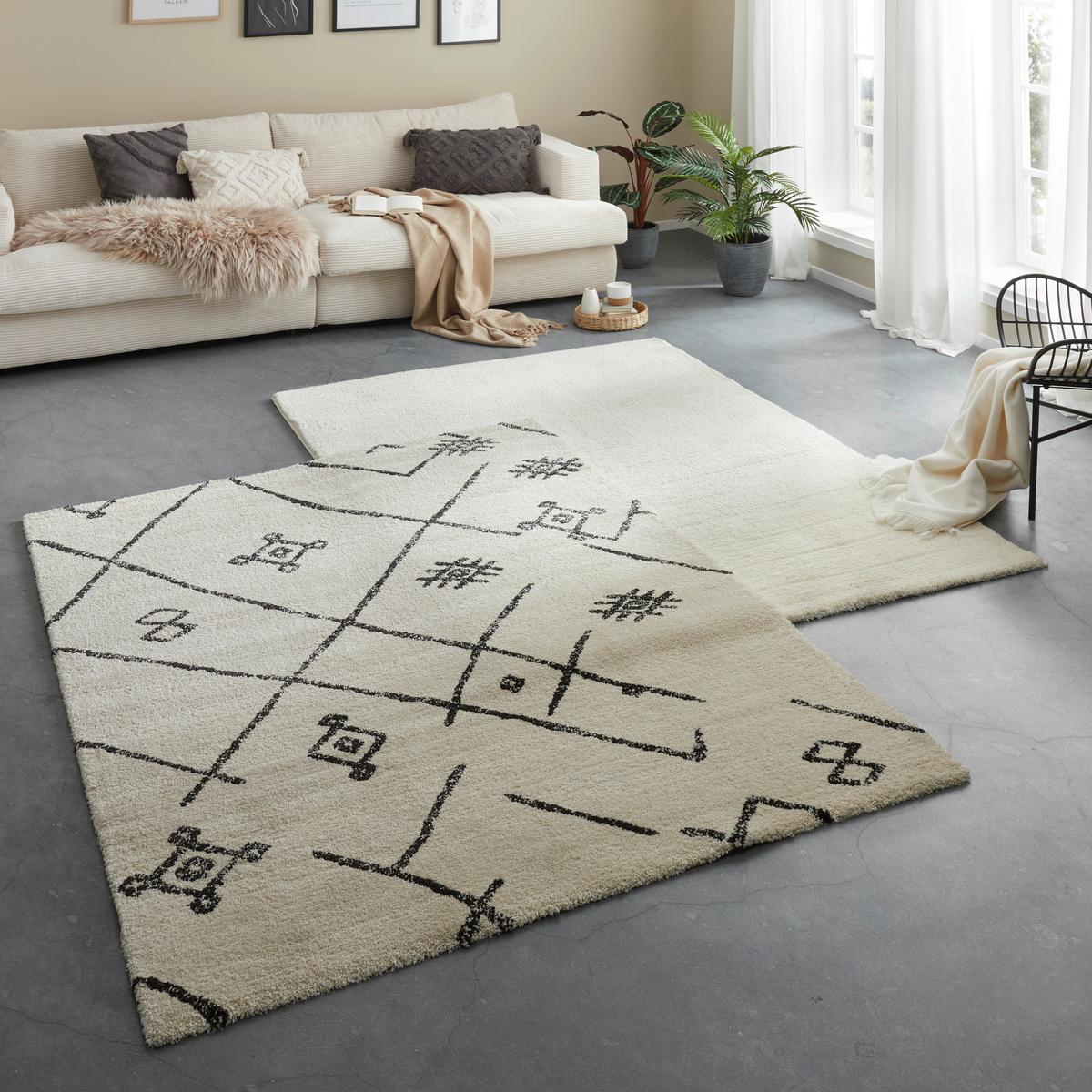 Szőnyeg Stefan 80/150cm - fehér, Modern, textil (80/150cm) - Mömax
