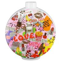 Dekovase Ooh Lala Multicolor - Multicolor, Basics, Keramik (29/34,5/7,5cm)