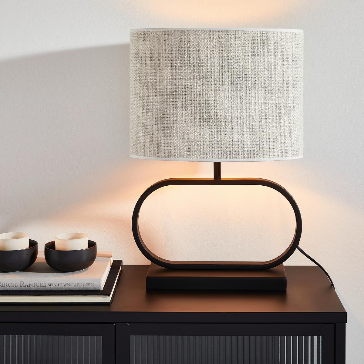 LAMPA STOŁOWA 8196712 - czarny, Trend, metal (37/13/29cm) - Light & Living