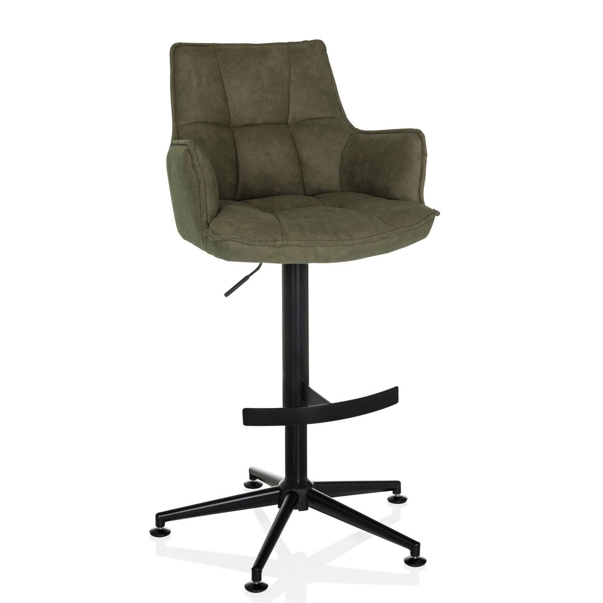 Barski Stol Solao Life High, Zelena - črna/zelena, Moderno, kovina/umetna masa (55/93/56cm) - MID.YOU