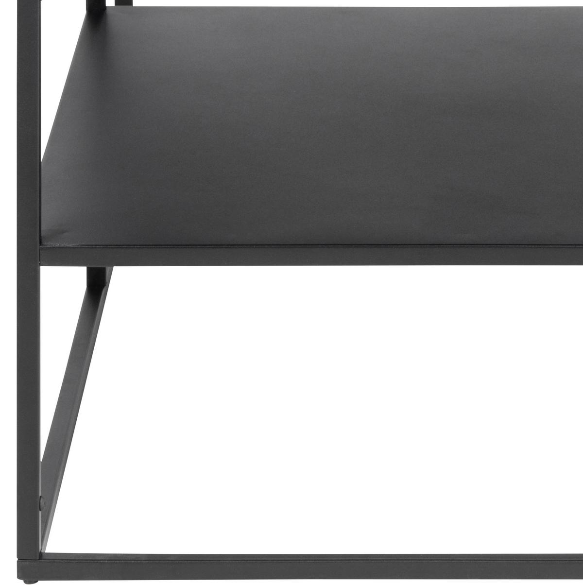 STOLIK KAWOWY NEWTON -TREND- - czarny, Trend, metal (90/60/45cm) - MID.YOU