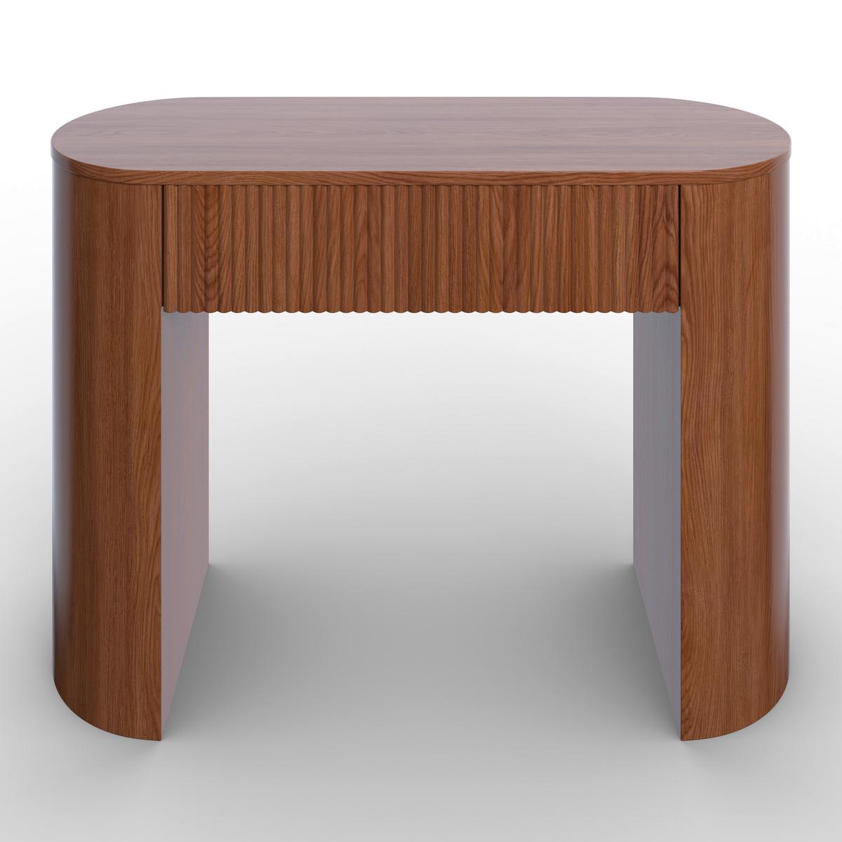 Konsolentisch Noah Walnussfarben MDF - Walnussfarben, MODERN, Holzwerkstoff (112/79/40cm) - Bessagi Home