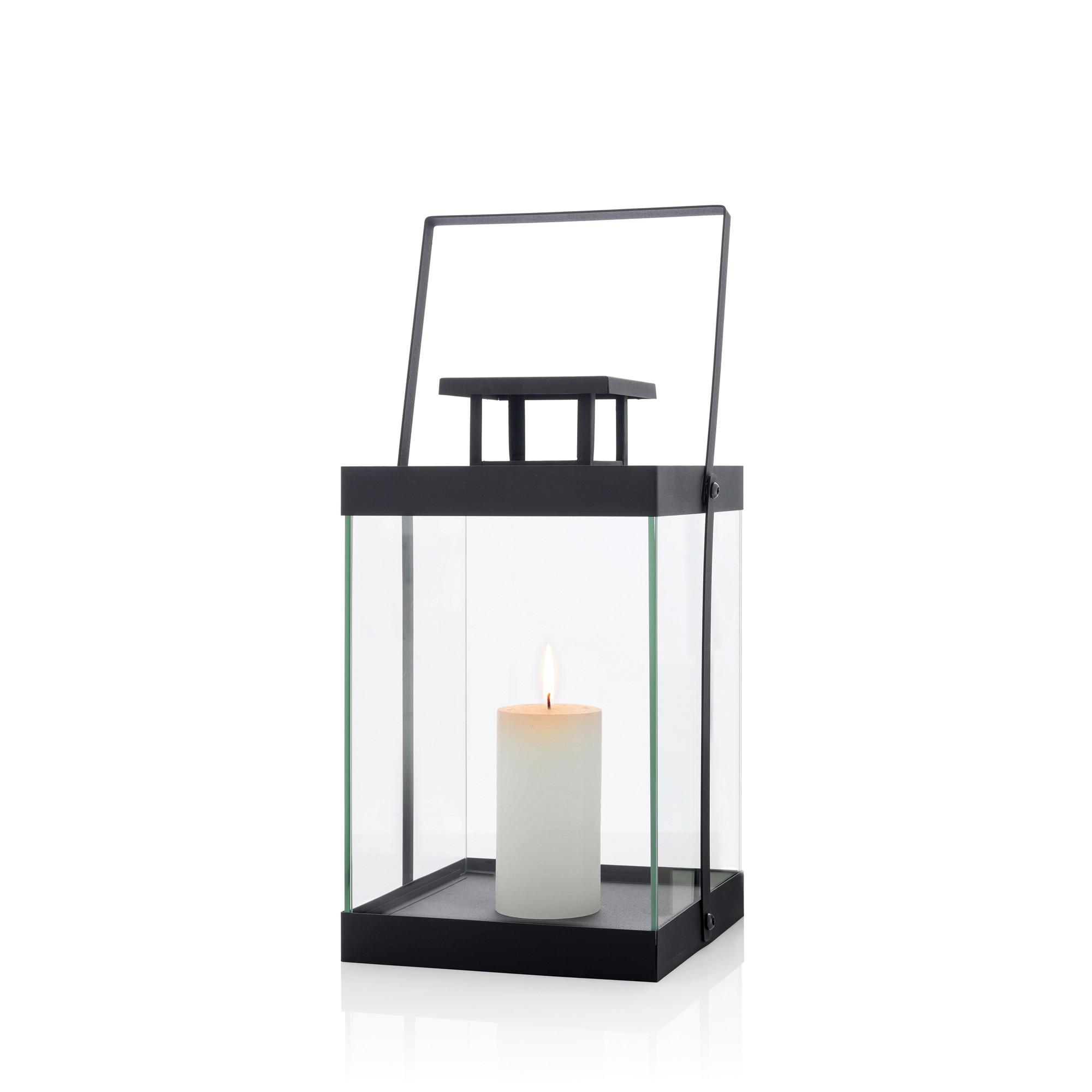 LATARNIA 63687 BLOMUS - czarny, Trend, metal (20,5/36/21cm) - Blomus