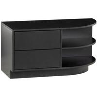 Lowboard Finca Schwarz - Schwarz, Design, Holz (78/40/40cm) - Livetastic