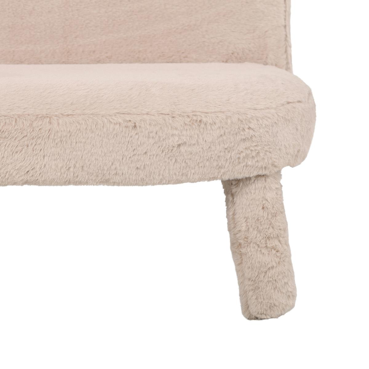 Kindersitzbank Corto Beige - Beige, MODERN, Holz/Textil (80/48/45cm) - Mömax