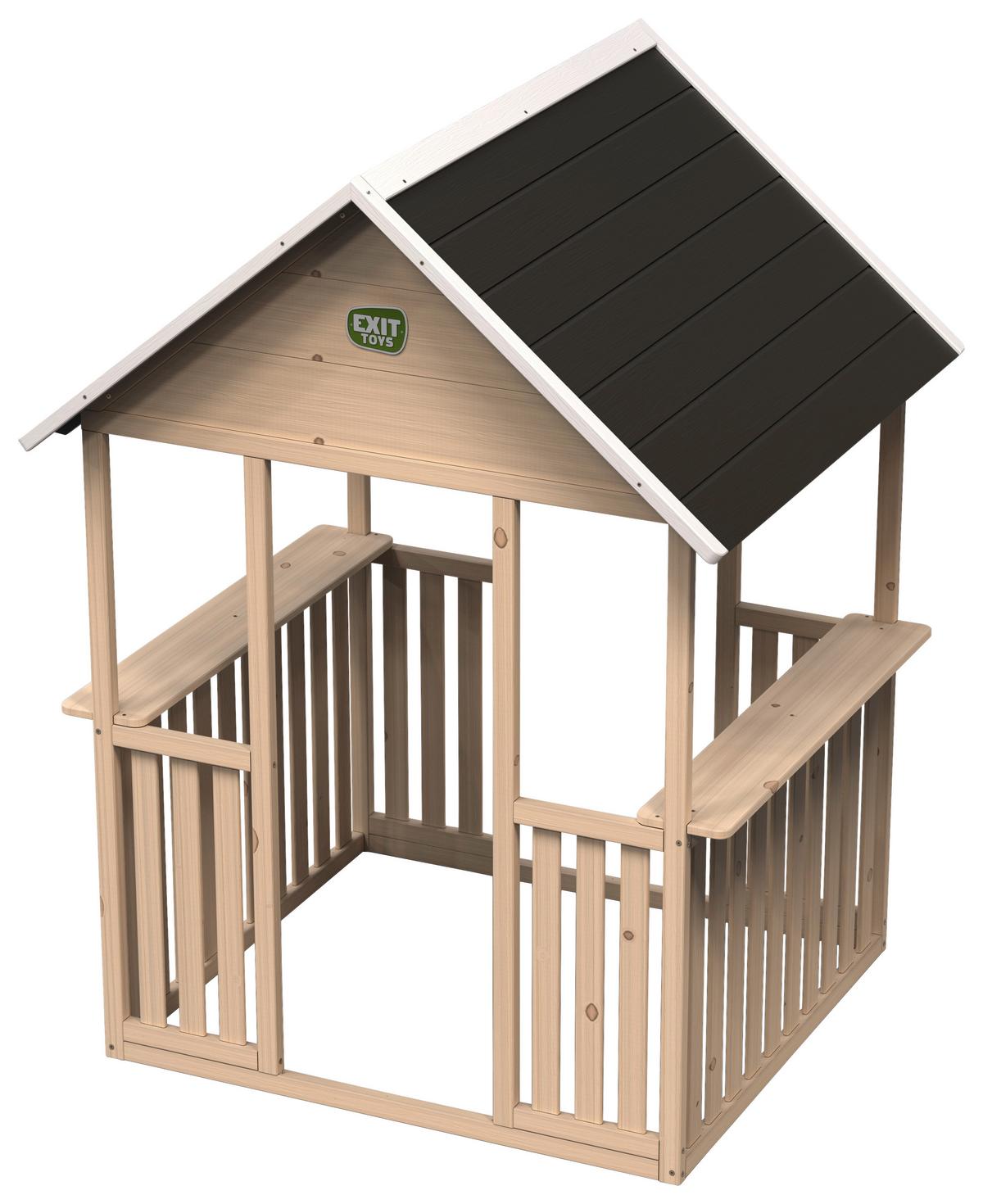 Igralna Hišica Exit Panorama 100, Naravne Barve - Konvencionalno, umetna masa/les (108/120/147cm) - EXIT Toys