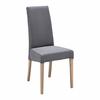 Stuhl Roko Grau - Eichefarben/Grau, Modern, Holz/Textil (46/101/62cm) - Mömax