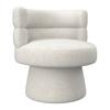 CHAISE ACCOUDOIRS JULINA - crème, MODERN, textile/bois (71/74/72cm) - Bessagi Home