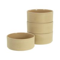 Set Skodelic Za Kosmiče Futuro Sand, 4-Delni - bež, Basics, keramika (14cm) - Creatable