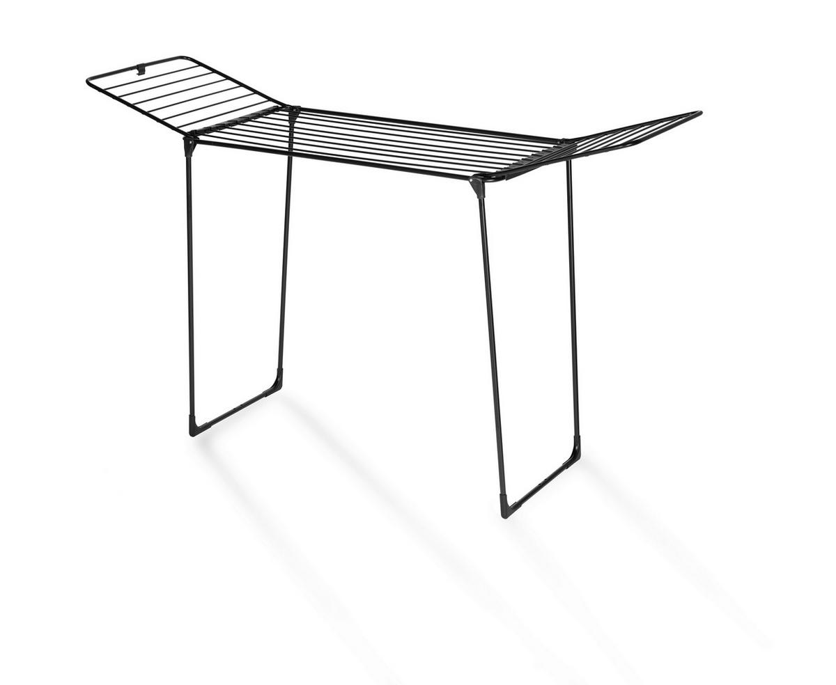 Stojalo Za Sušenje Perila Magnus - črna, Moderno, kovina/umetna masa (179/56/110cm) - Mömax