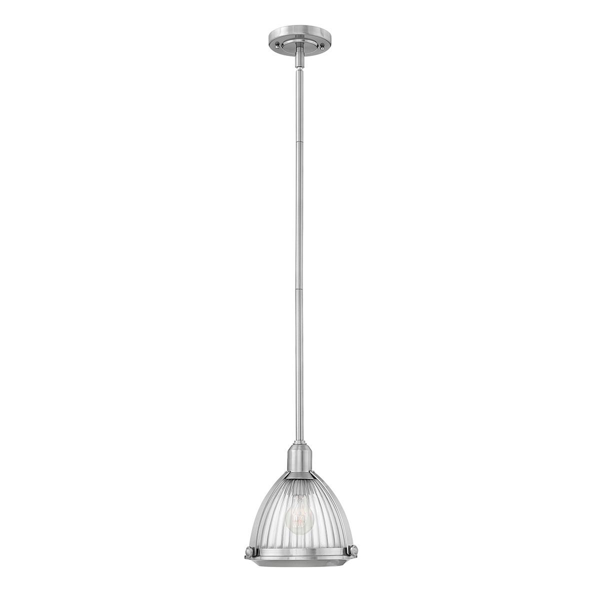 Viseća Svjetiljka Elroy - boje nikla, Konvencionalno, staklo/metal (24.8/46.6cm) - Elstead Lighting