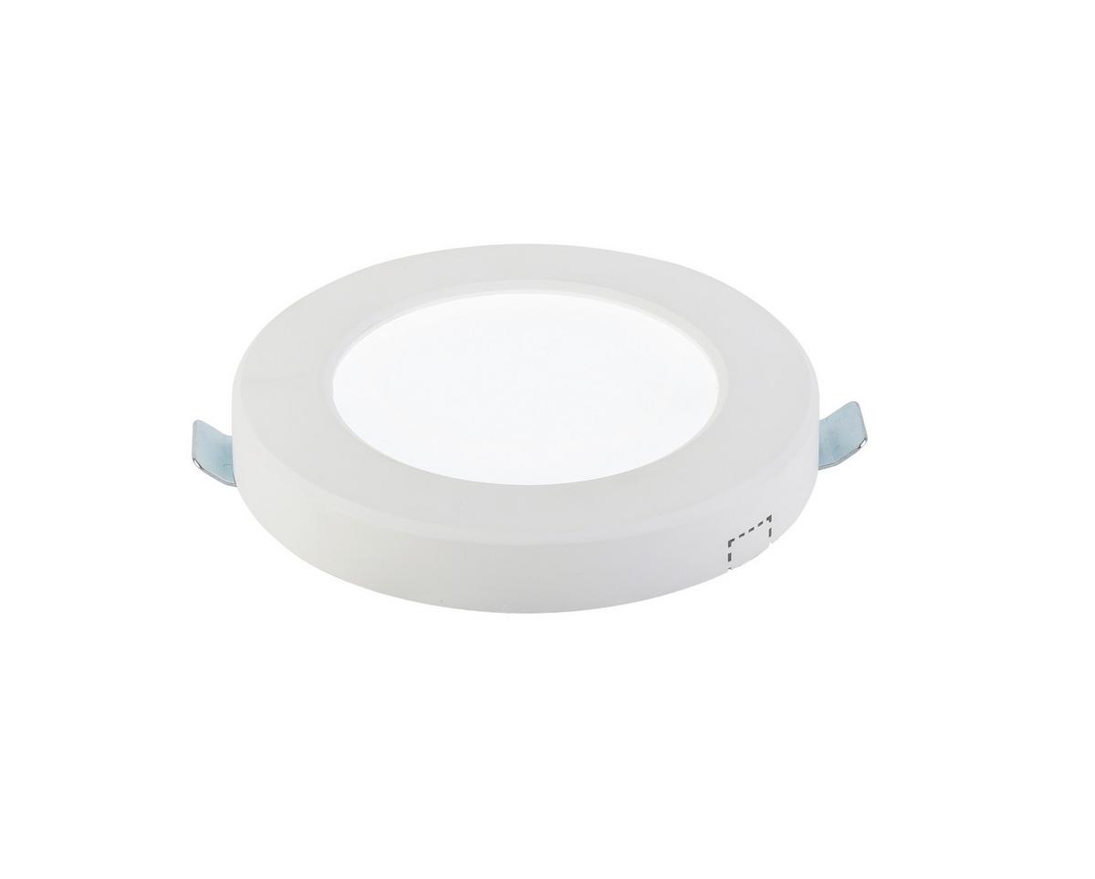 LED Mennyezeti Lámpa Lasse - fehér, Konventionell, műanyag (12,6/1,8cm) - Modern Living