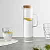 BRINGARE KIKI - 1,2L - klar/naturfärgad, Modern, trä/glas (8,4/29cm) - Mömax