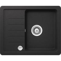 Spüle Toronto 100 in Schwarz - Schwarz, MODERN, Stein (62/50cm) - Sistant