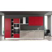 Blok Kuhinja S Aparatima Line 390 - siva/hrast sivi, Konvencionalno, metal/drvo (390/216-240/60cm) - Mömax