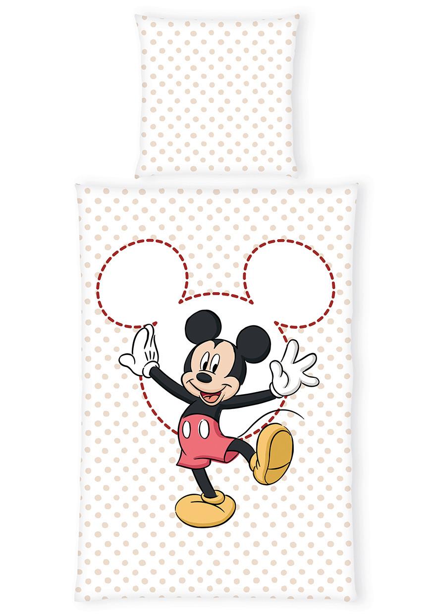 POŚCIEL MŁODZIEŻOWA MICKEY MOUSE - różnokolorowy, Design, tkanina (135/200cm) - Herding