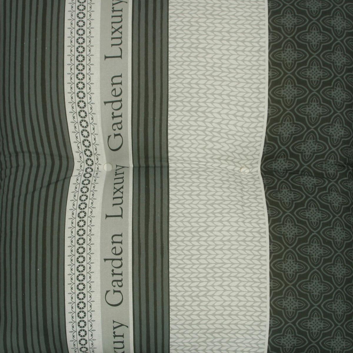 Sesselauflagenset Anthrazit, 4-teilig - Anthrazit, Basics, Textil (50/7/120cm)