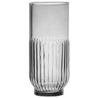 Longdrinkglas Black Skye in Dunkelgrau ca. 395ml - Dunkelgrau, MODERN, Glas (6,5/15cm) - Premium Living