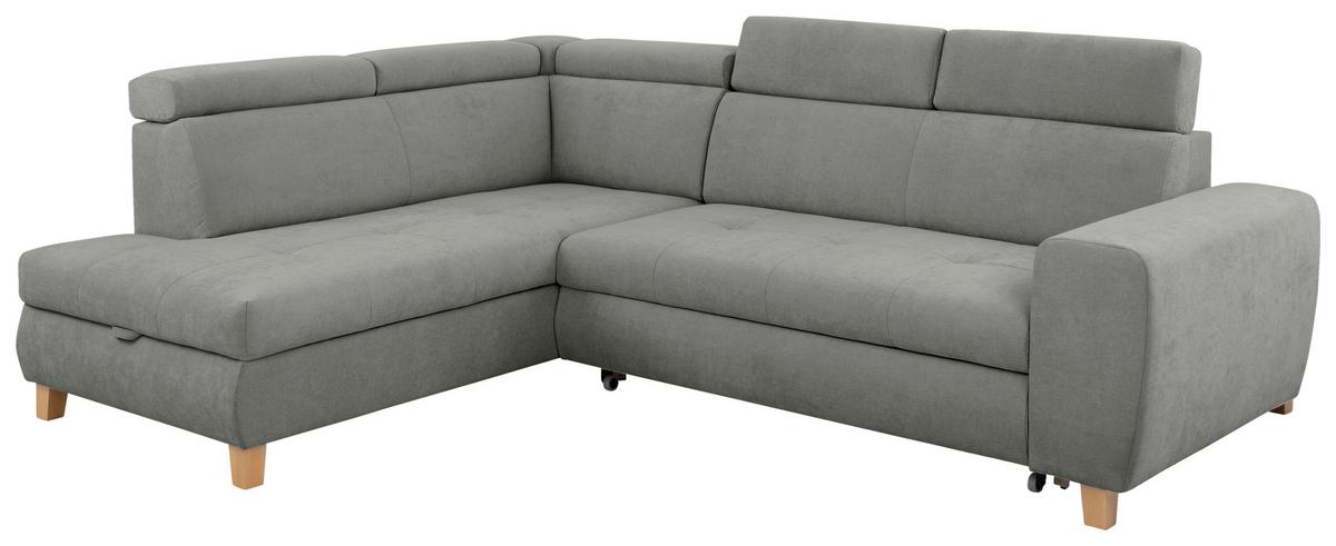 Kutna Garnitura Lugo - sivoplava, Moderno, drvo/metal (205/98/266cm) - Modern Living