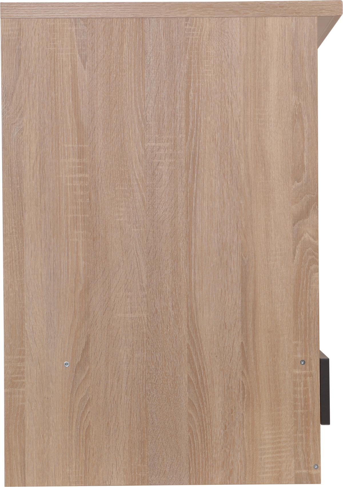 Omara Za Vgradnjo Štedilnika Merle, Barva Hrasta, Siva - siva/barve hrasta, Basics, leseni material (60/84,8/60cm) - Respekta