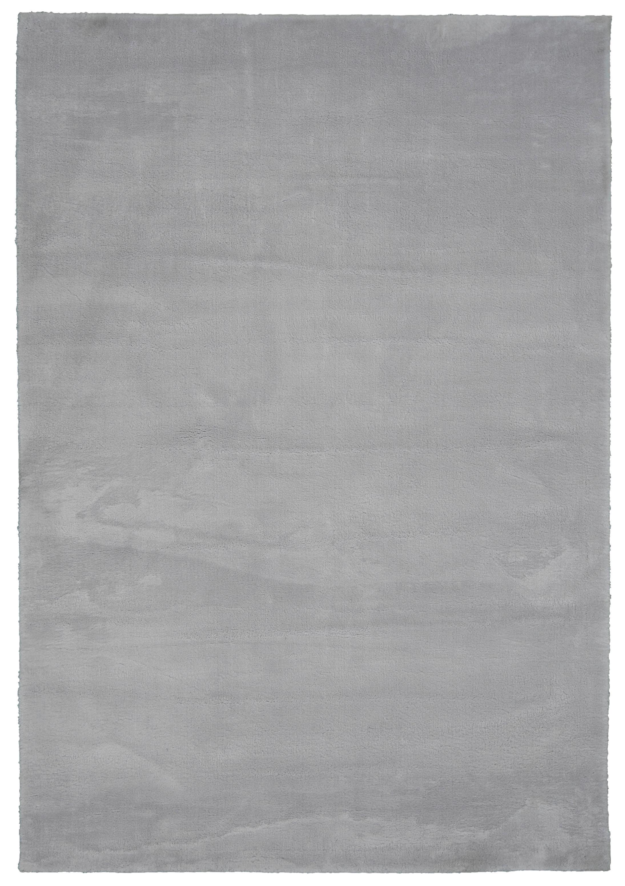 Hochflorteppich Nemo in Grau ca. 120x170cm - Grau, Basics, Textil (120/170cm) - Modern Living