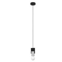 Hängeleuchte 99531* Lobatia - Schwarz, Basics, Holz/Metall (10,5/110cm) - Eglo