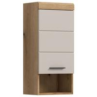 Hängeschrank Scout ca. 37x79 cm Kaschmir - Kaschmir/Schwarz, MODERN, Holzwerkstoff/Kunststoff (37/79/24cm) - MID.YOU