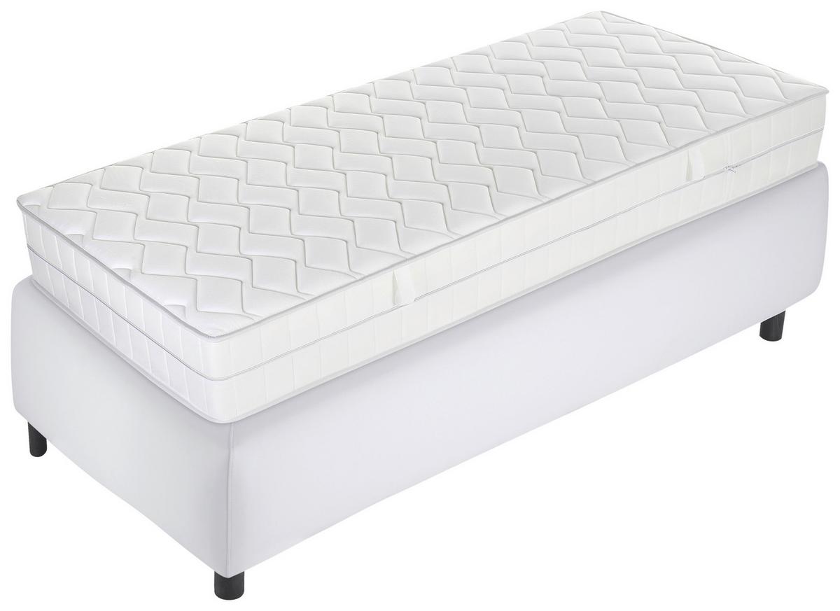 Kaltschaummatratze Air Deluxe H2/3 ca. 90x200cm - Weiß, Basics, Textil (90/200cm) - MID.YOU