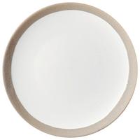 Lapostányér Emilia - fehér, Romantik / Landhaus, kerámia (27cm) - Zandiara