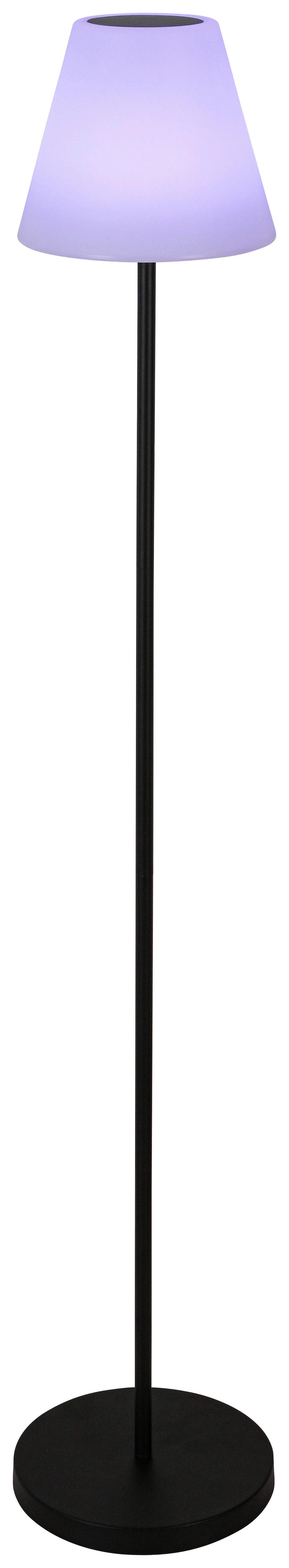 Lampă de exterior cu LED Jom - alb/negru, Modern, plastic/metal (25cm) - Modern Living