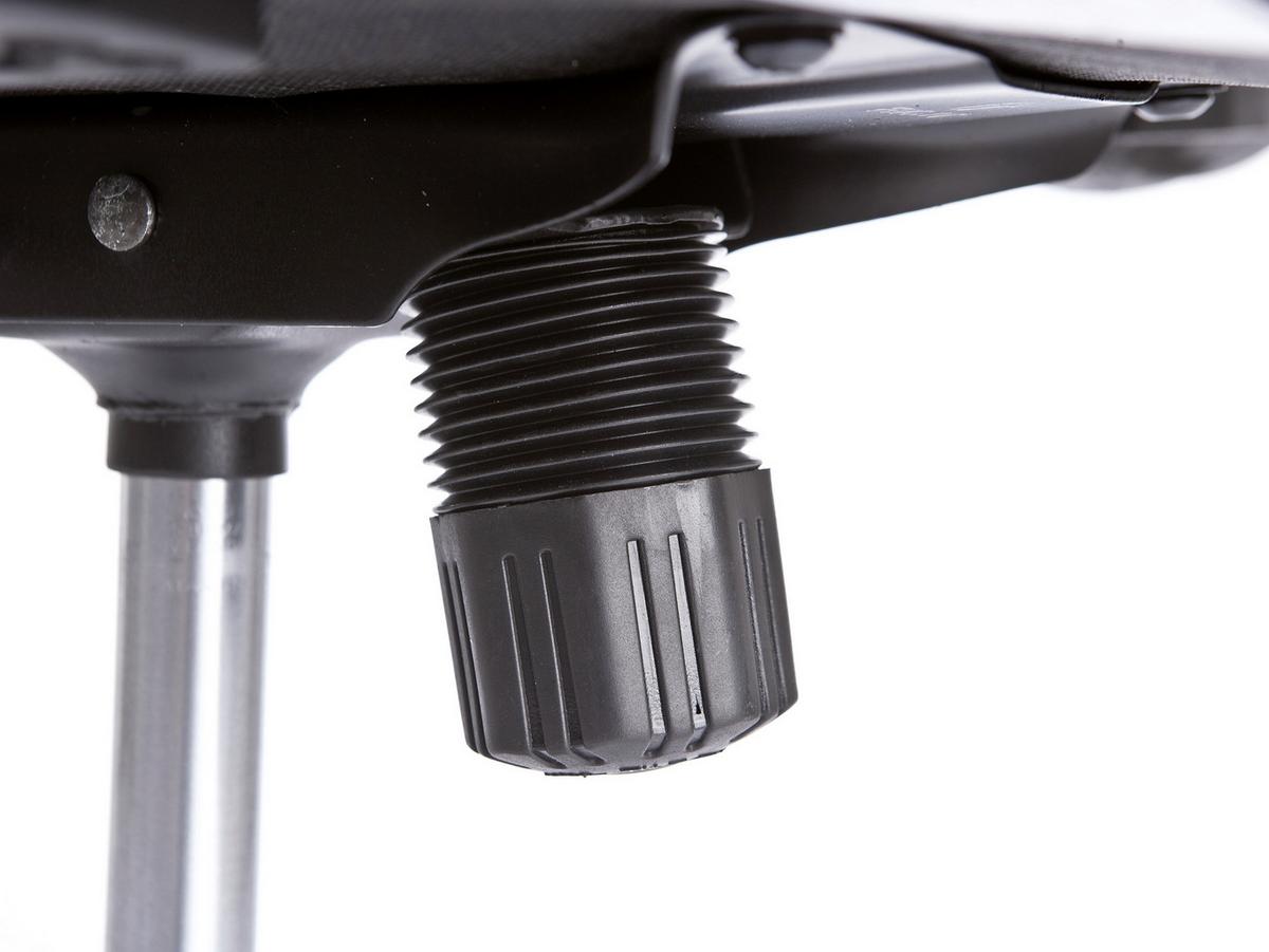 Jugenddrehstuhl Torino Schwarz - Chromfarben/Schwarz, KONVENTIONELL, Leder/Kunststoff (64/112/59cm) - MID.YOU