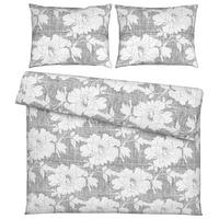 Bettwäsche Gundi XXL Schwarz/Weiß ca. 200x220cm - Schwarz/Weiß, ROMANTIK / LANDHAUS, Textil (200/220cm) - Mömax