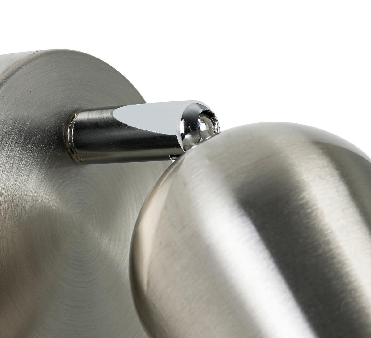 Reflektor Ernestine - barve kroma/barve niklja, Romantika, kovina/umetna masa (14/8/7,5cm) - Mömax