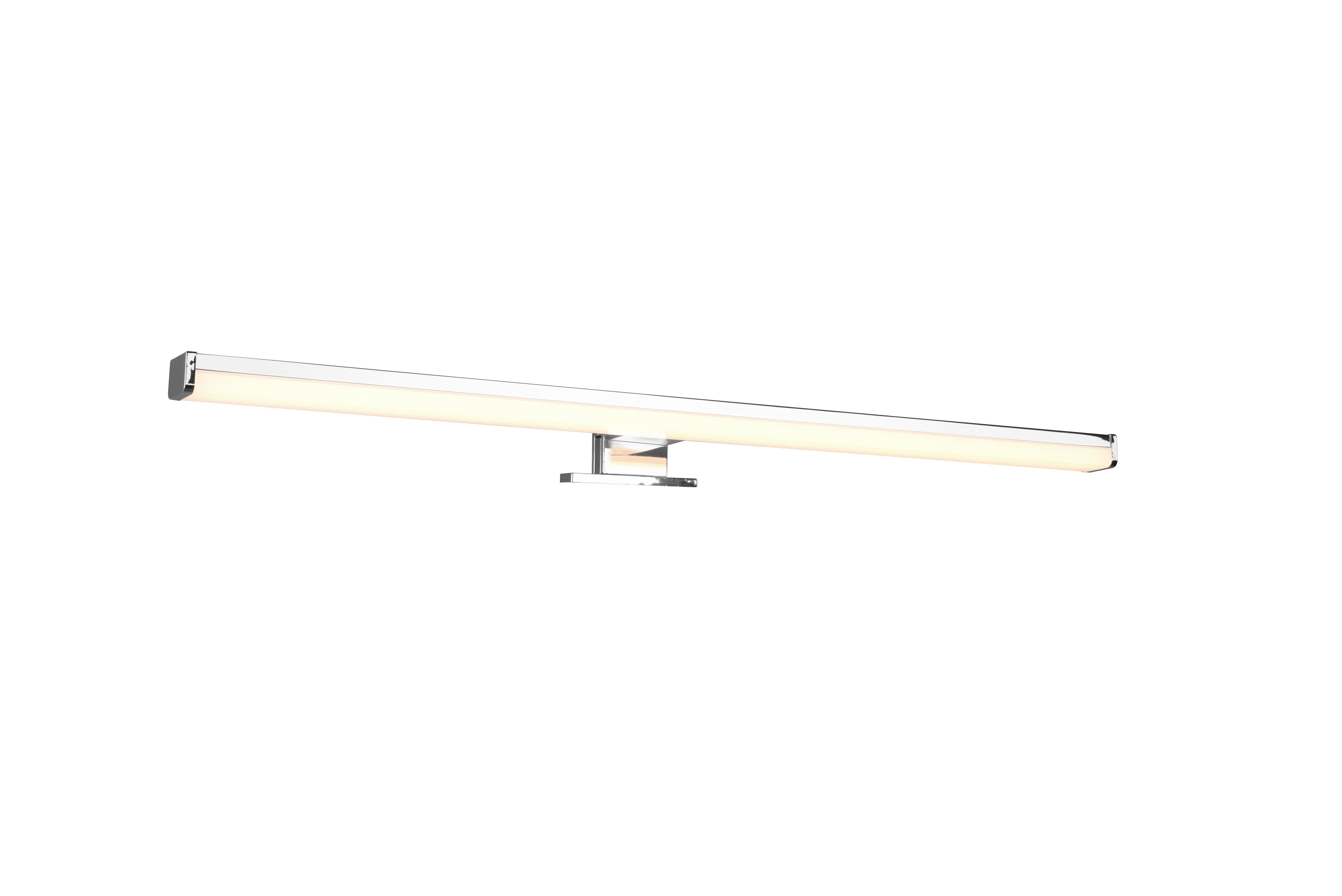 LED-Wandleuchte Lino Chromfarben max. 11,5 Watt - Chromfarben, Basics, Kunststoff (10,5/6/60cm) - Trio Leuchten