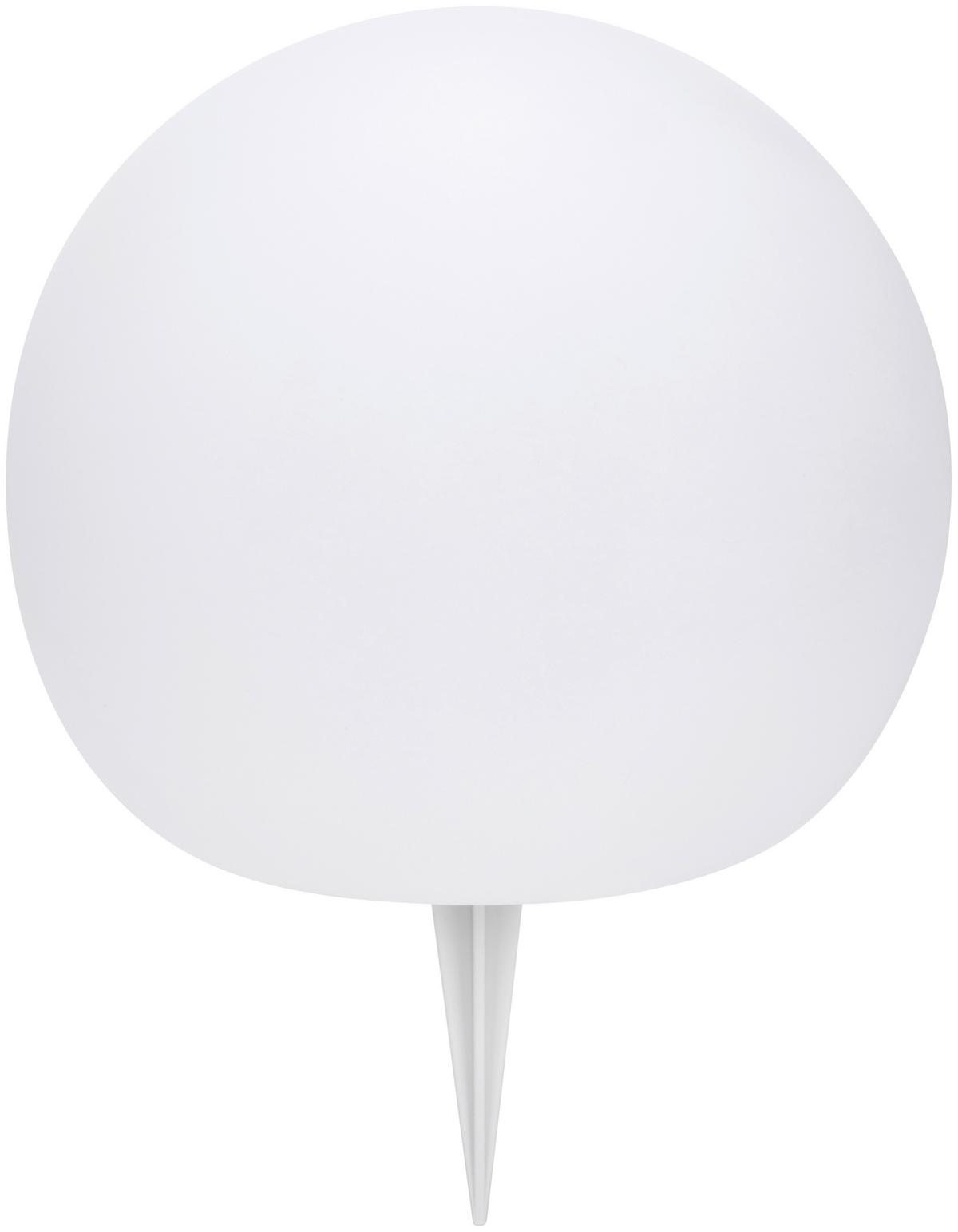 LAMPA SOLARNA BOLTON - biały, Basics, tworzywo sztuczne (20+25+30cm) - Ambia Garden