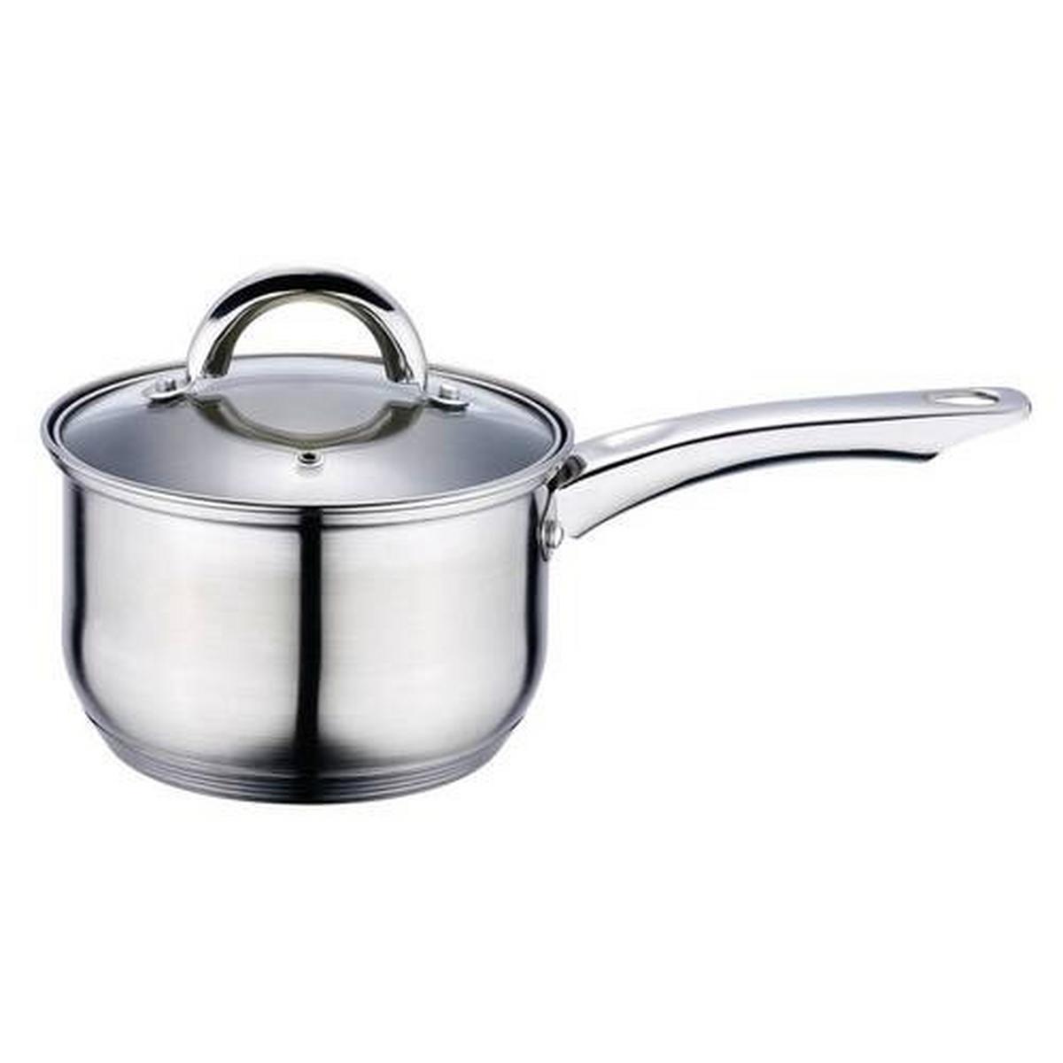 Kochtopset Jumbo, 12-teilig - Edelstahlfarben/Transparent, MODERN, Glas/Metall