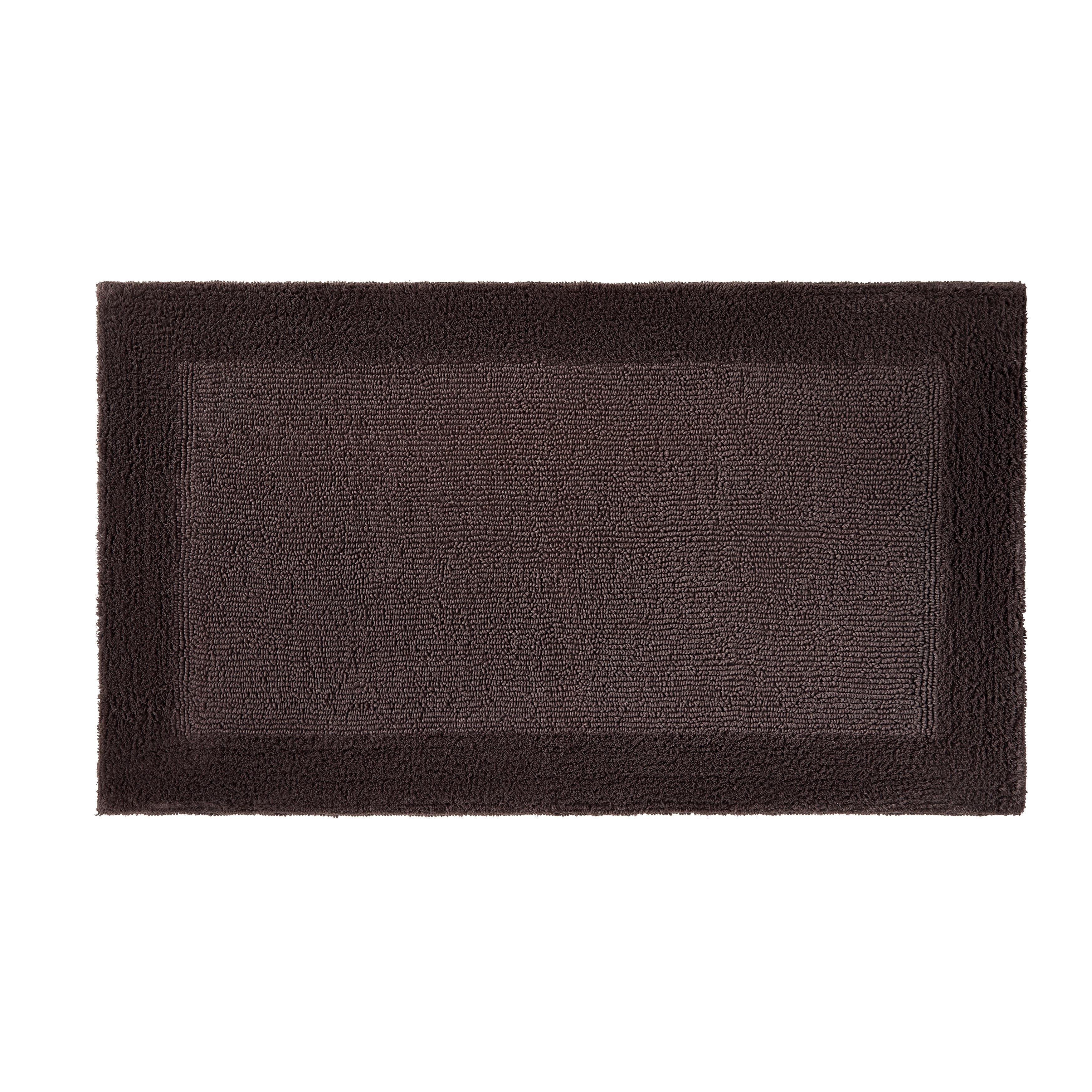 Badematte Karen Braun ca. 60x100cm - Braun, KONVENTIONELL, Textil (60/100cm) - Premium Living