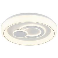 LAMPA SUFITOWA DANIE - biały/opal, Trend, tworzywo sztuczne/metal (48/7,5cm) - Collett's Monde