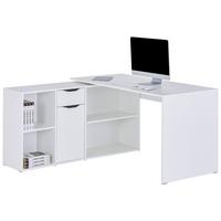 Masă de scris MX 195 - alb, Modern, material pe bază de lemn (136,8/135cm) - Modern Living