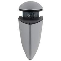 Wandhalter X-Tra in Alufarben, 2 Stk. - Alufarben, Kunststoff/Metall (7,5/6,5/3cm) - Mömax