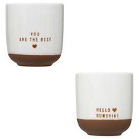 Ceașcă pentru espresso Hello cca. 100 ml - Basics (5,8/6,5cm)