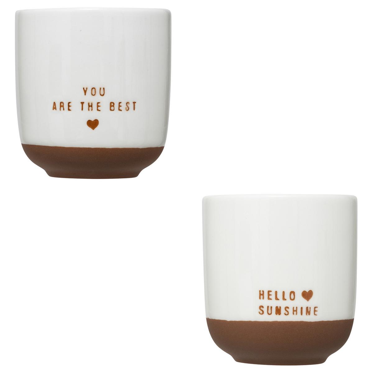 Ceașcă pentru espresso Hello cca. 100 ml - Basics (5,8/6,5cm)