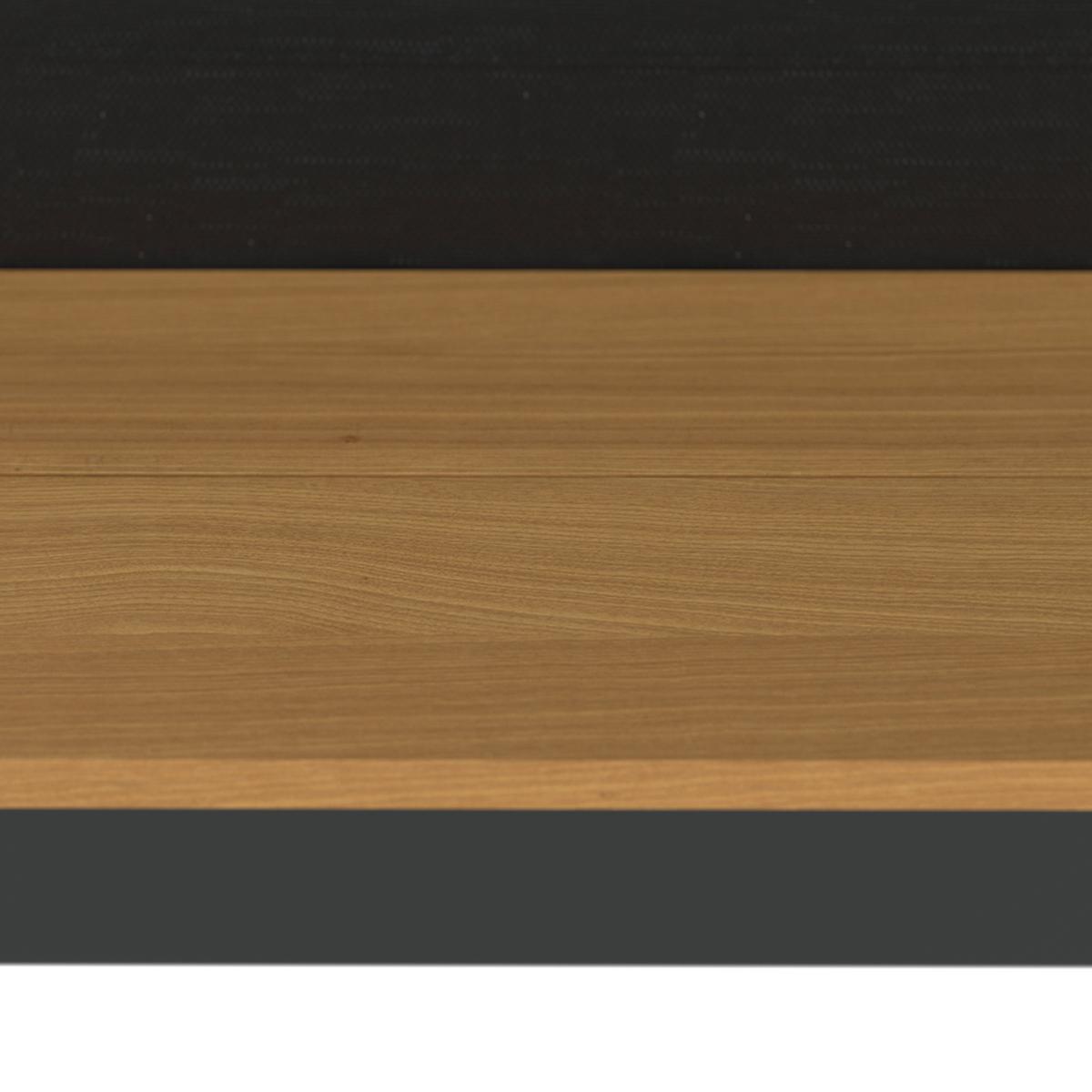 KOMPLET MEBLI TARASOWYCH ARIANNA - czarny, Modern, tworzywo sztuczne/metal (146/76/75cm) - Bessagi Garden