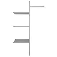 Inneneinteilung ZUBEHÖR - Hellgrau, Holz/Holzwerkstoff (87/147/50cm) - Based