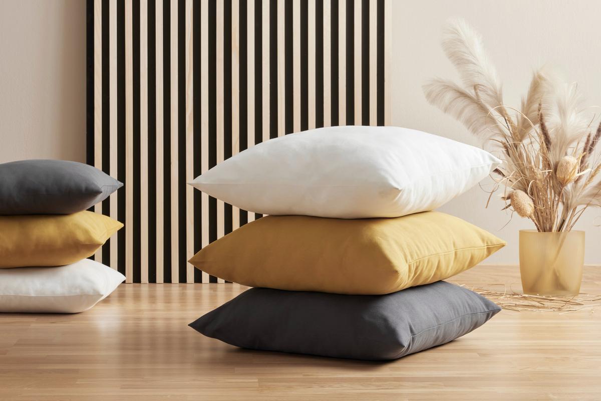 Pernă decorativă Felix, cca. 45x45cm - alb, Konventionell (45/45cm) - Modern Living