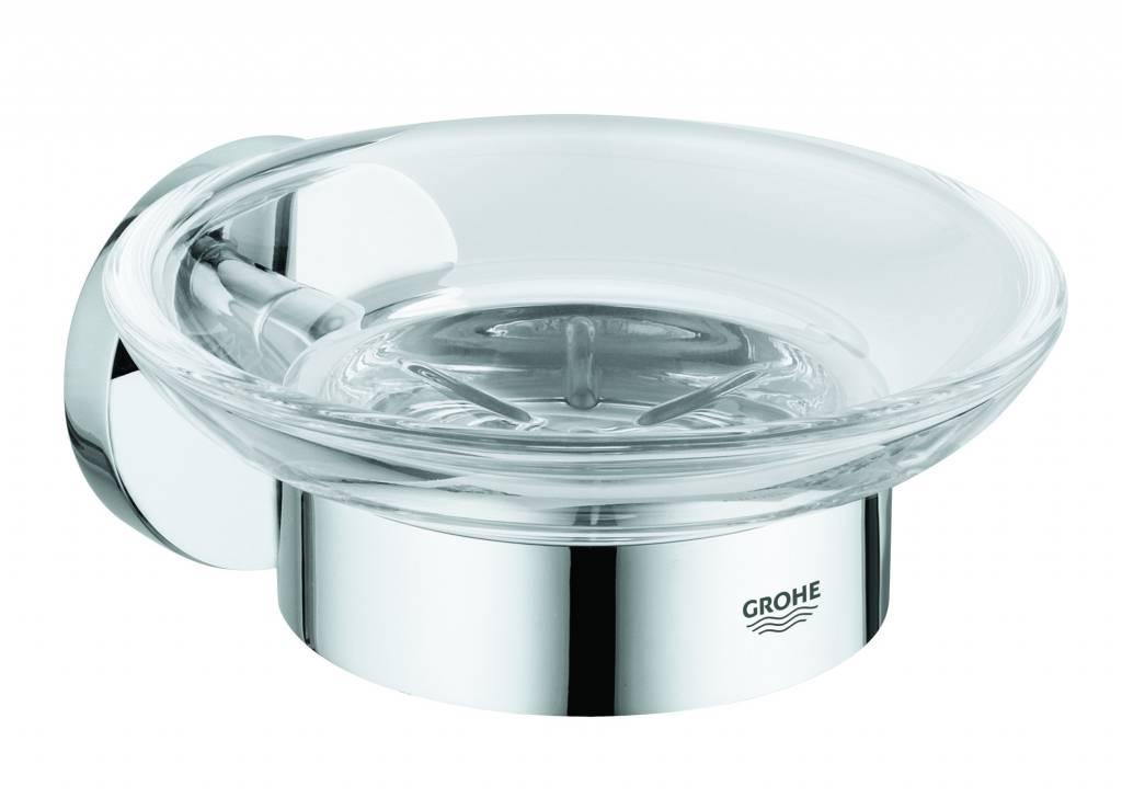 Szappantartó Grohe Essentials - króm, Modern, Üveg/fém